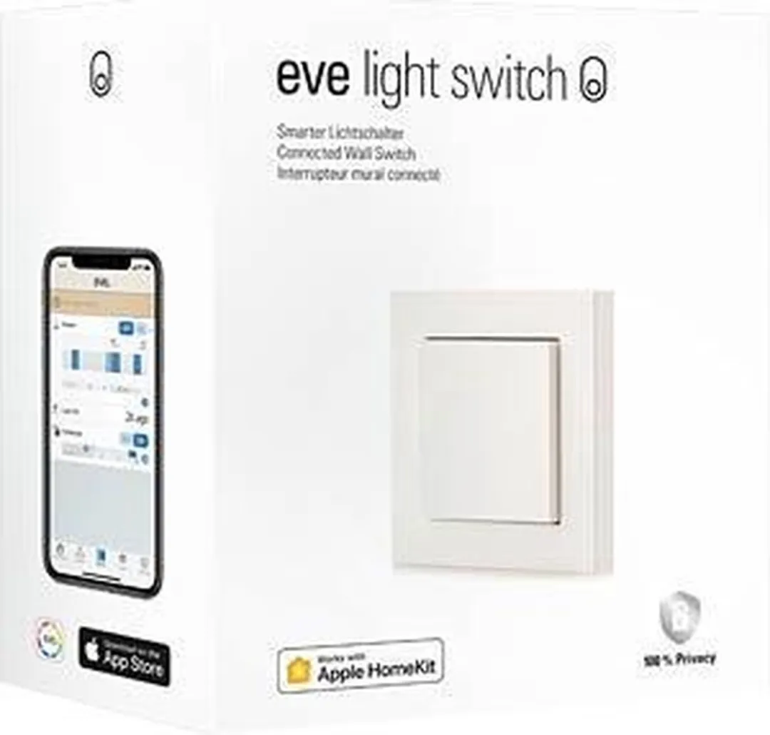 Elgato EVE Light Switch Apple HomeKit - Zwart - afbeelding 6 van 6