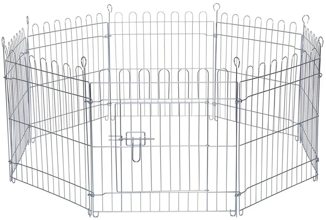 lionto Vrijloopren konijn & cavia, veilig & uitbreidbaar nnaagdierenren 59x58 cm