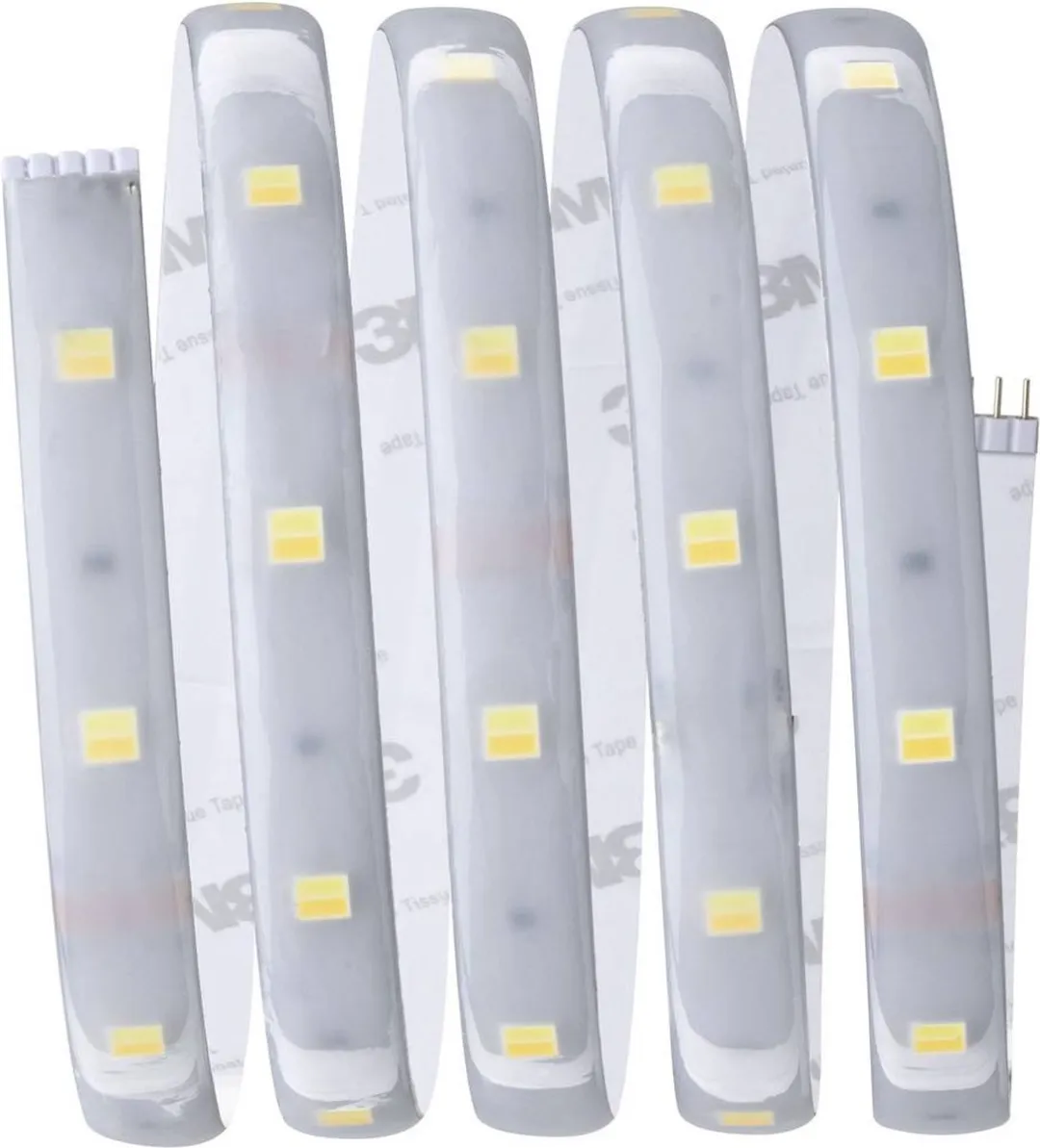 PAULMANN MaxLED 250 LED-strip basisset instelbaar wit 150 cm zilver gecoat