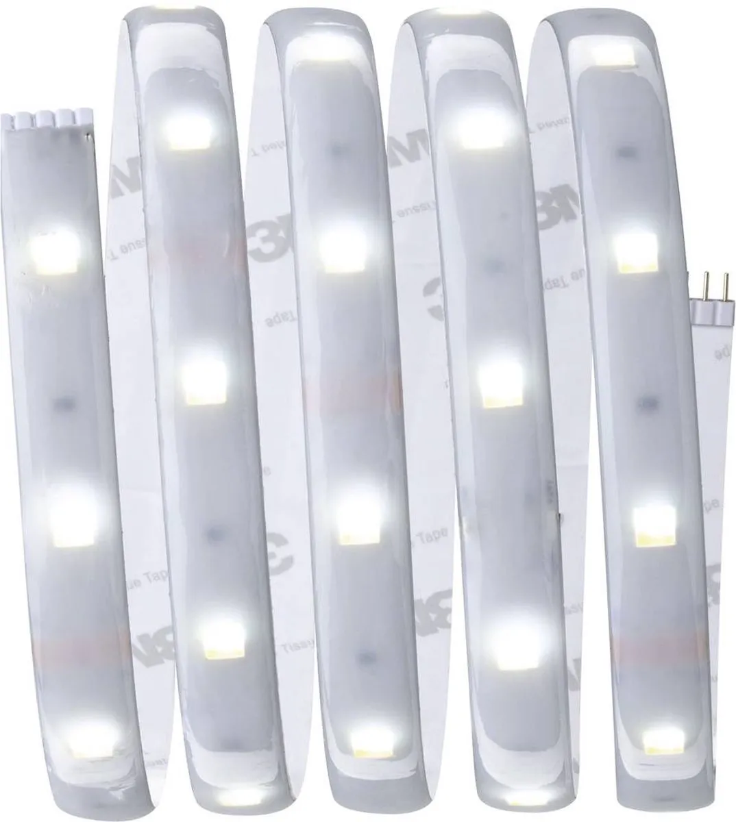 PAULMANN MaxLED 250 LED-strip basisset instelbaar wit 150 cm zilver gecoat