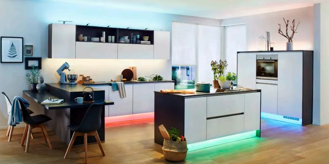 PAULMANN MaxLED 250 LED-strip basisset instelbaar wit 150 cm zilver gecoat