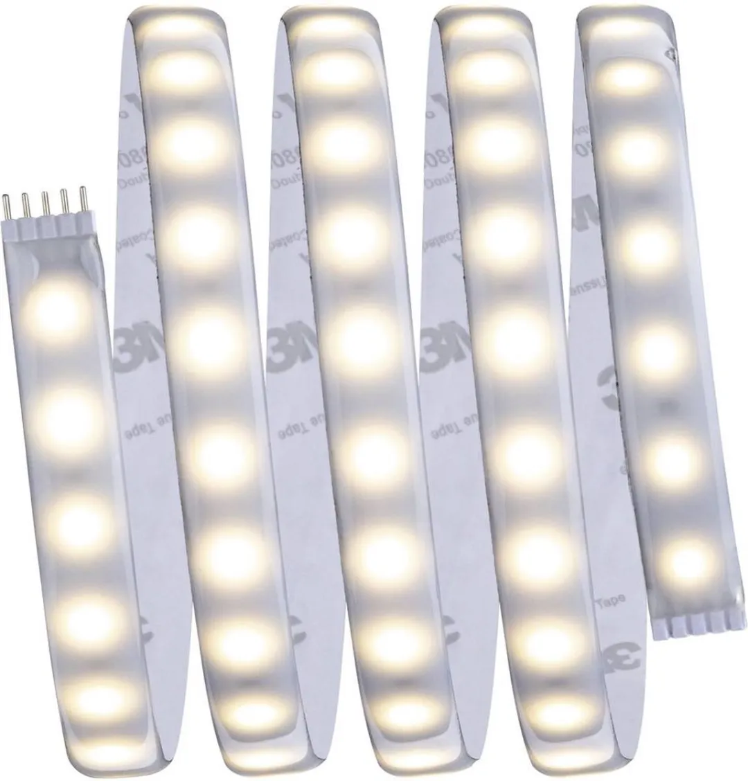 Paulmann MaxLED 500 LED-strip Basisset 150cm - Warmwit 2700K - Zilver