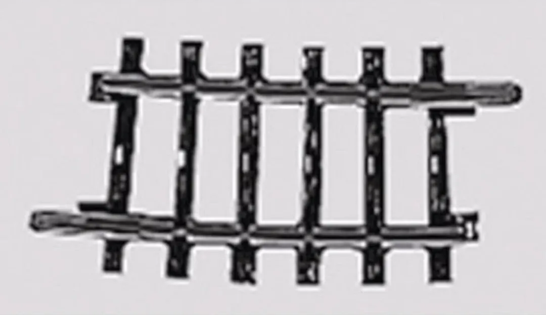 Märklin H0 K-rails 2224 Gebogen Rails - 10 Stuks