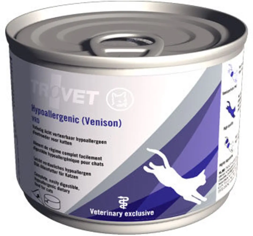 TROVET Hypoallergenic VRD (Venison) Kat