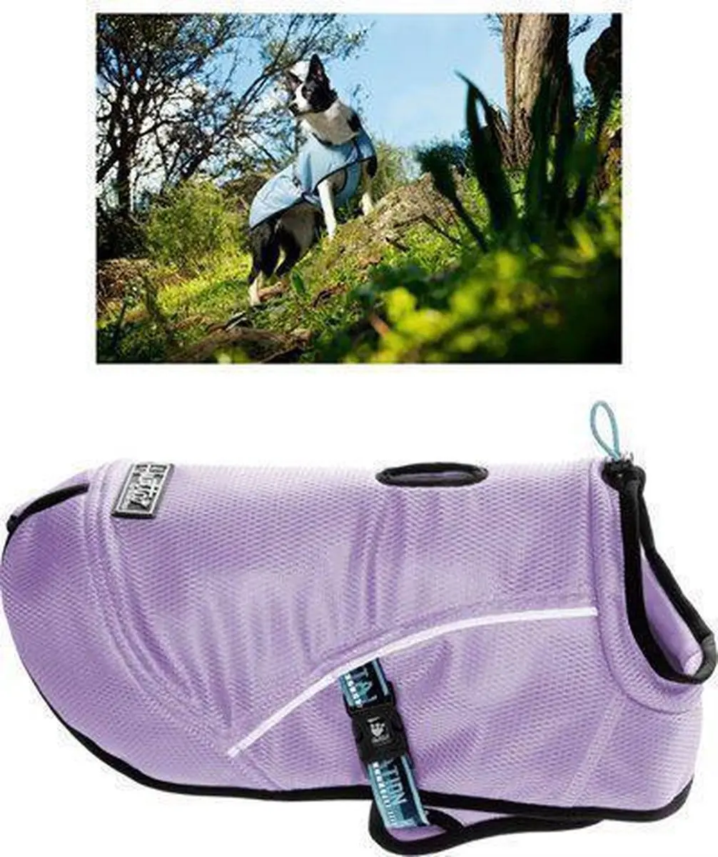 Hurtta cooling coat  - Lila - 30 cm