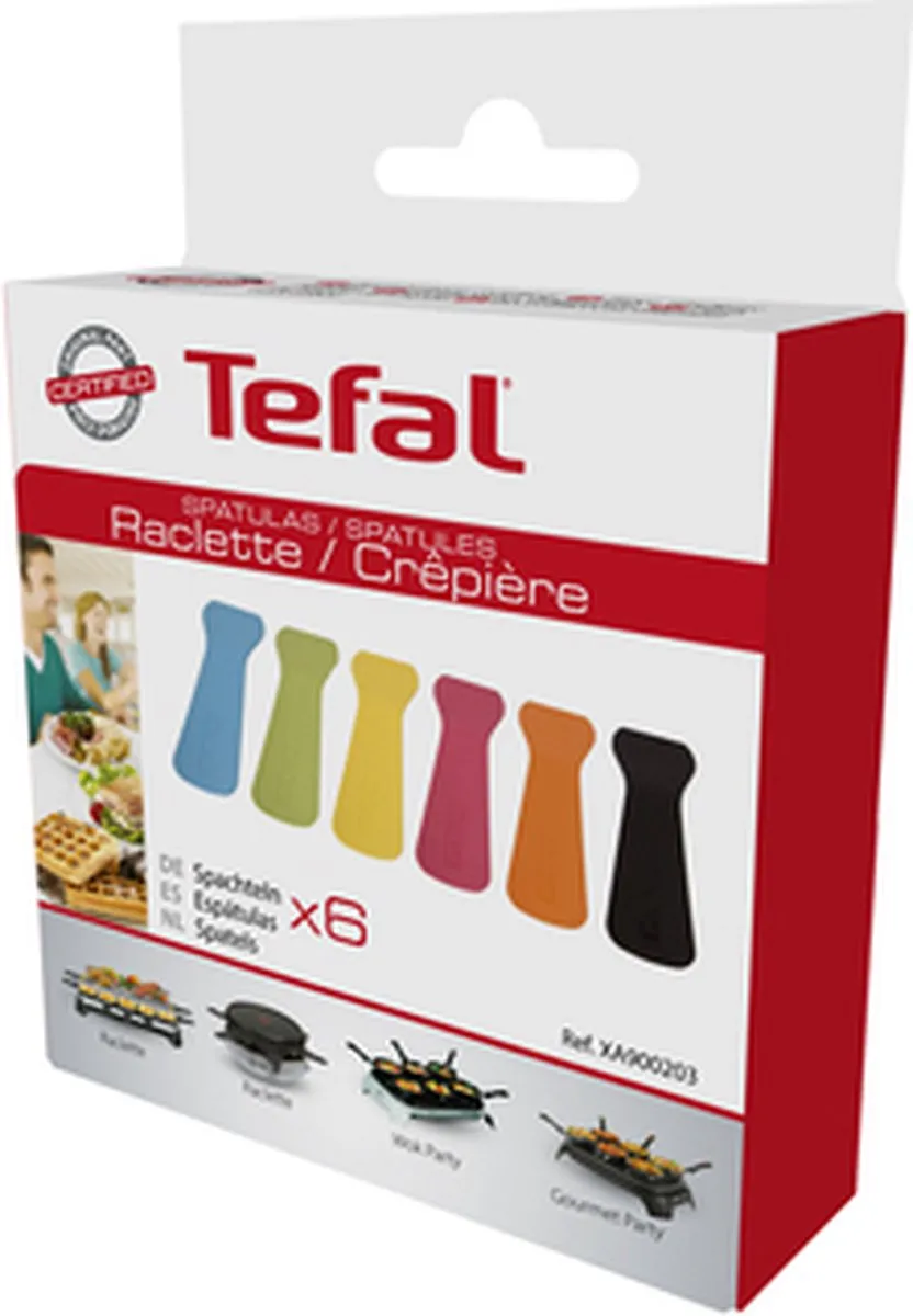 Tefal Gourmet Spatels 6 Stuks - Gemixed