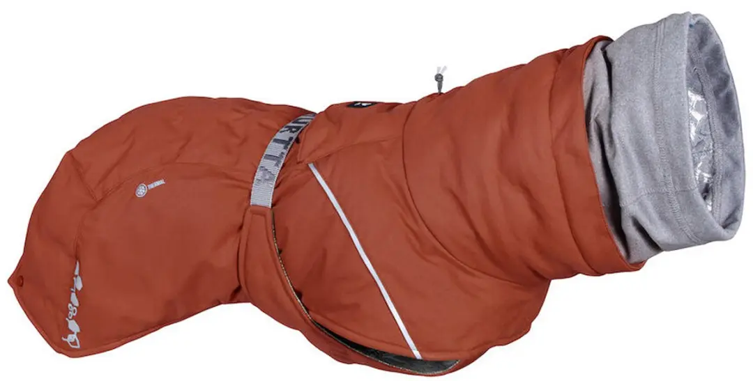 Hurtta Extreme Warmer Hondenkleding - Cinnamon - 65 cm - afbeelding 5 van 6