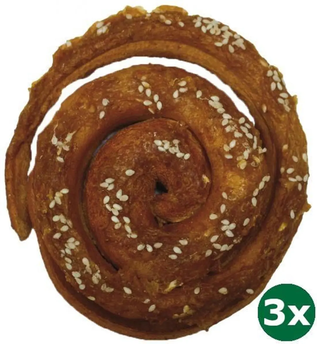 Croci Kaneelbroodje Kip Hondensnack 11,5cm - afbeelding 2 van 2