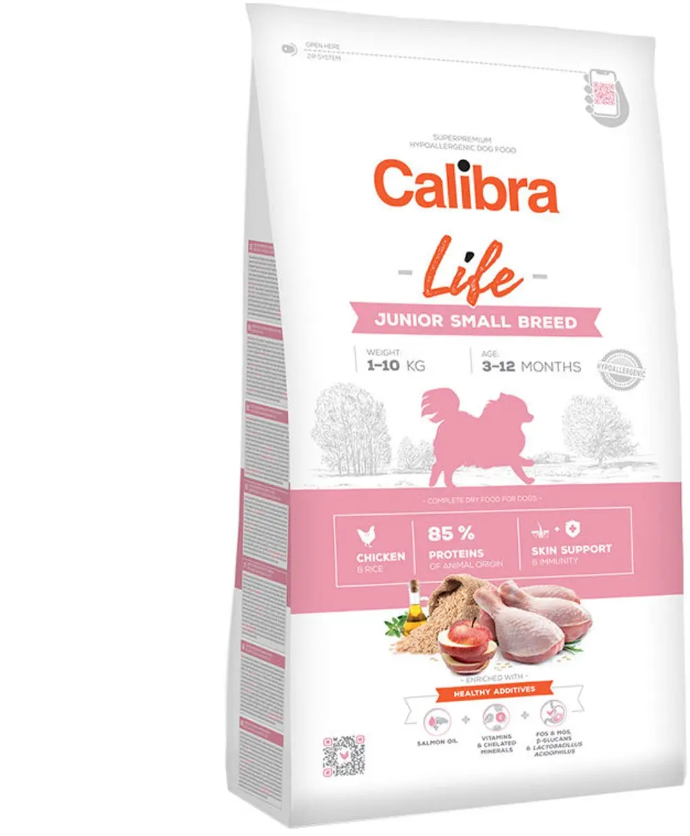 Calibra Life Junior Small Breed Kip 6kg