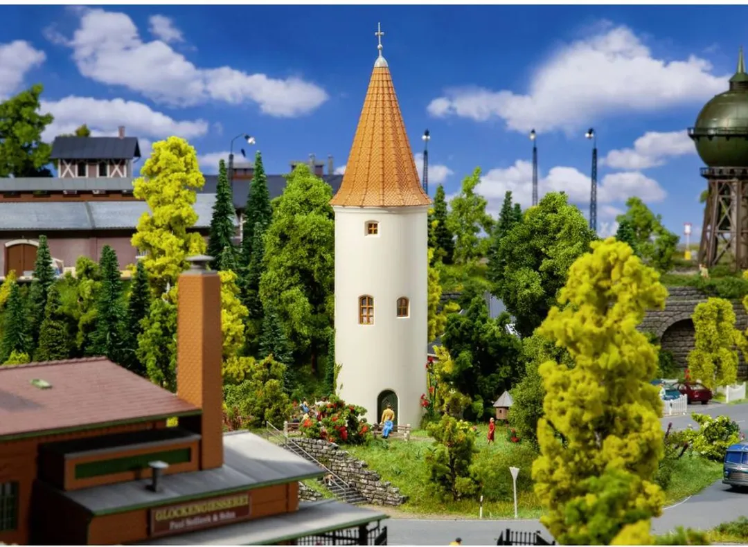 Faller Rapunzel Tower FA130822 H0 Modelbouwset - Neutral