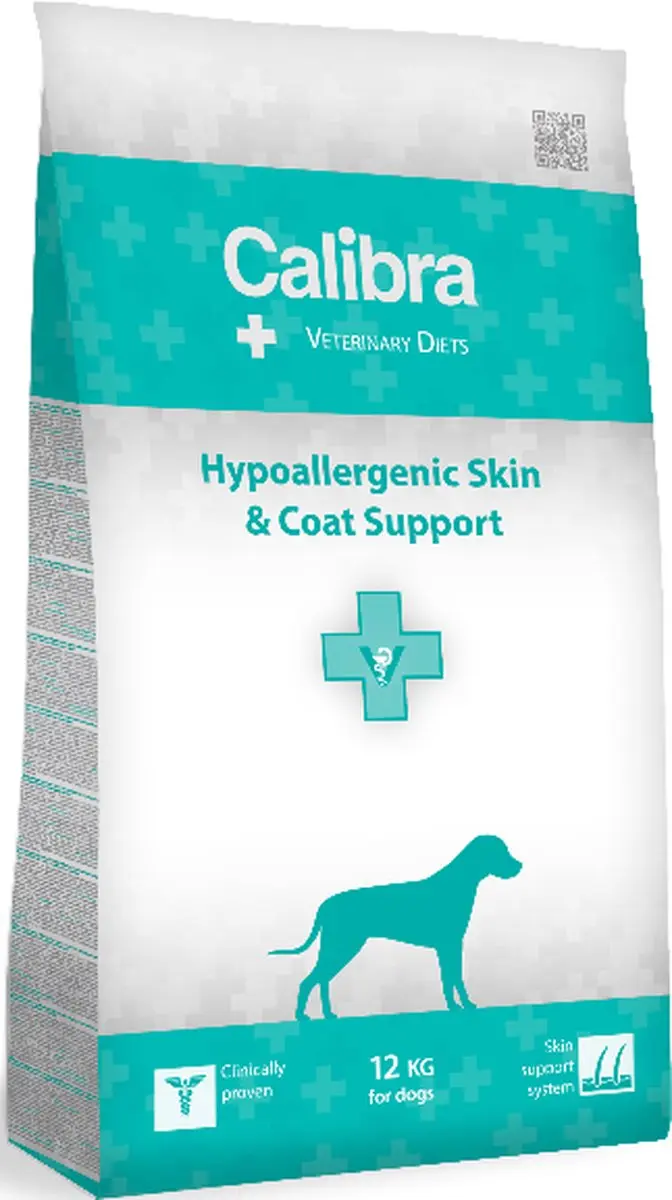 Calibra Veterinary Diet Skin & Coat Hondenvoer 12kg
