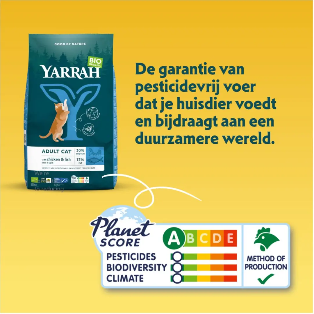 Yarrah Bio Kattenvoer Adult Vis 2,4 kg - afbeelding 3 van 6