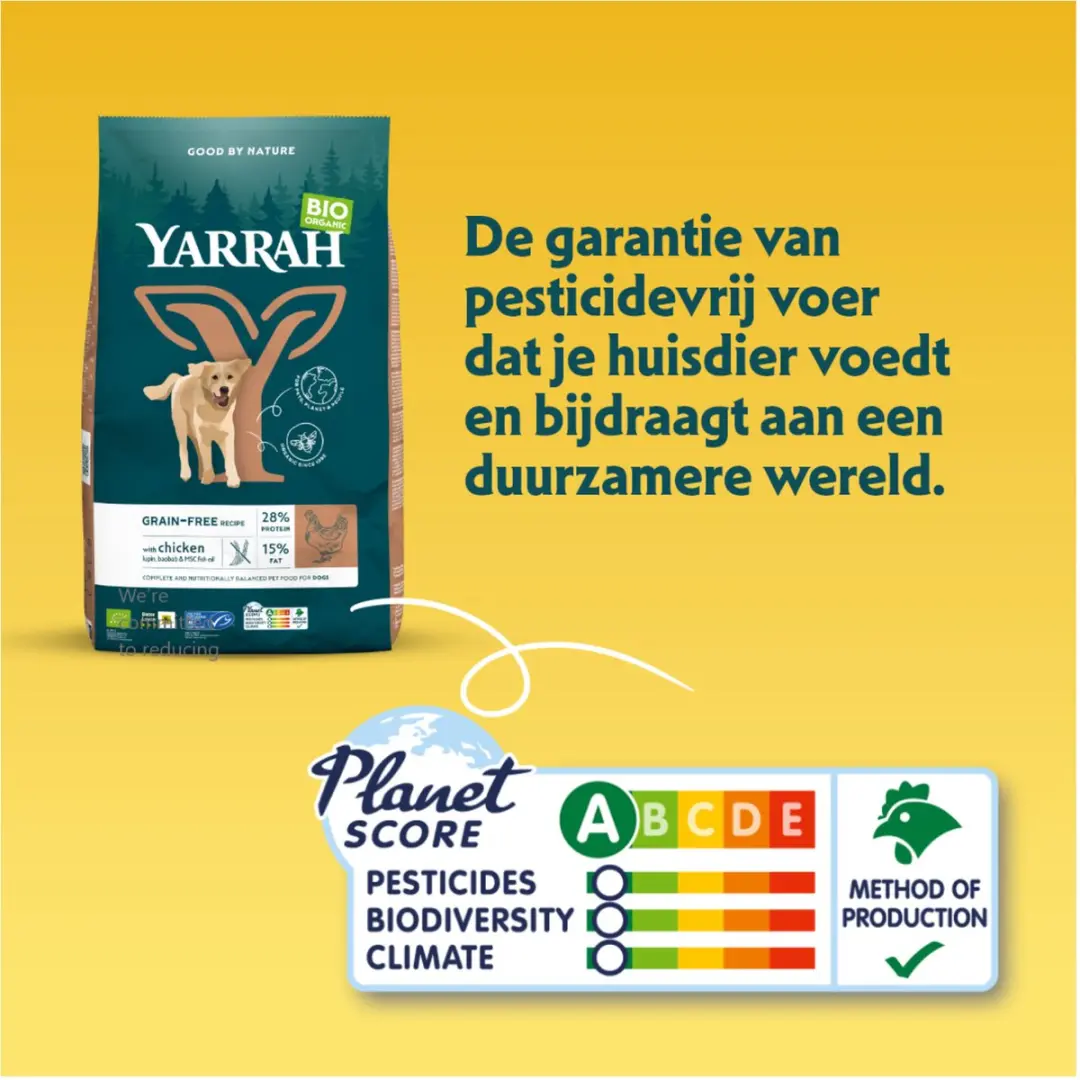 Yarrah Bio Graanvrij Hondenvoer Kip & Vis - 2 kg - afbeelding 6 van 6