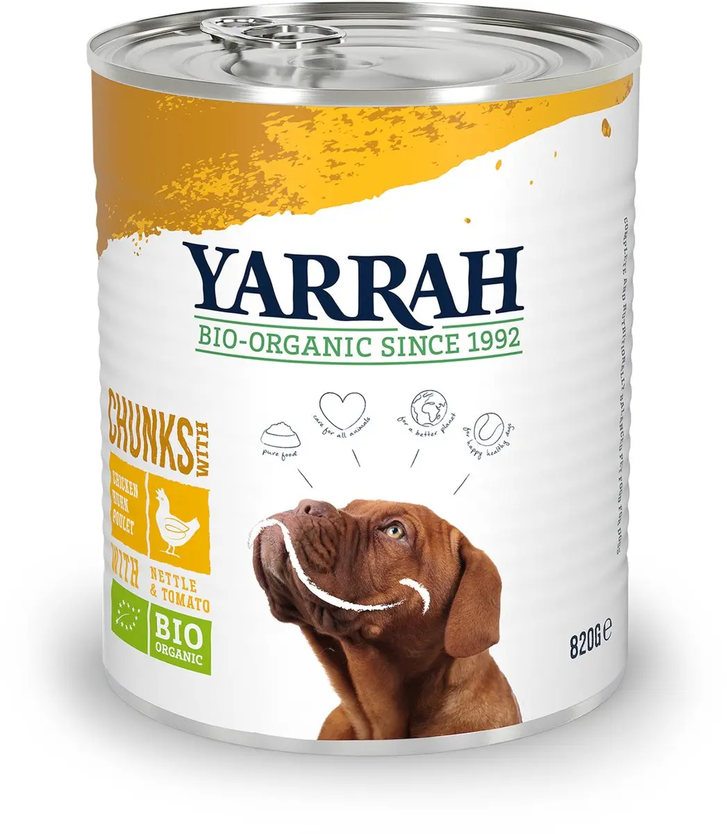 Yarrah Bio Brokjes in Saus Kip