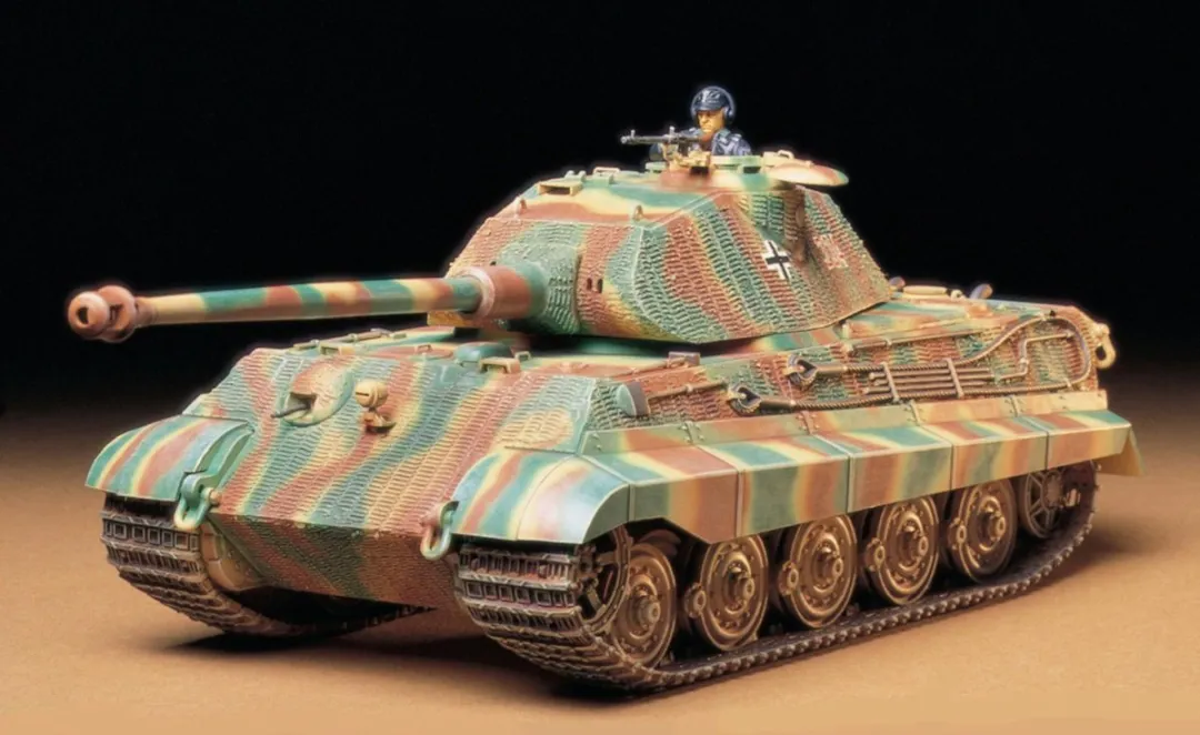 Tamiya 35169 Königstiger Porsche Tank Modelbouwpakket 1:35 - Wit