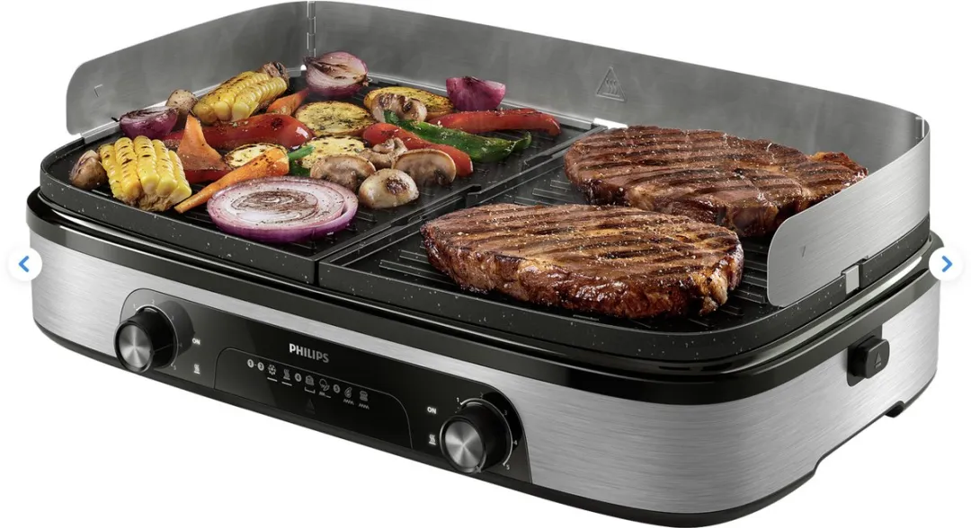 Philips HD6222/90 Grillplaat 2400W - Zwart