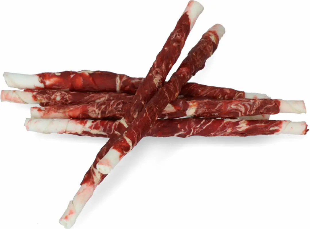 Braaaf Hondensnack Twister Vlees - Vis - 180g - afbeelding 4 van 6
