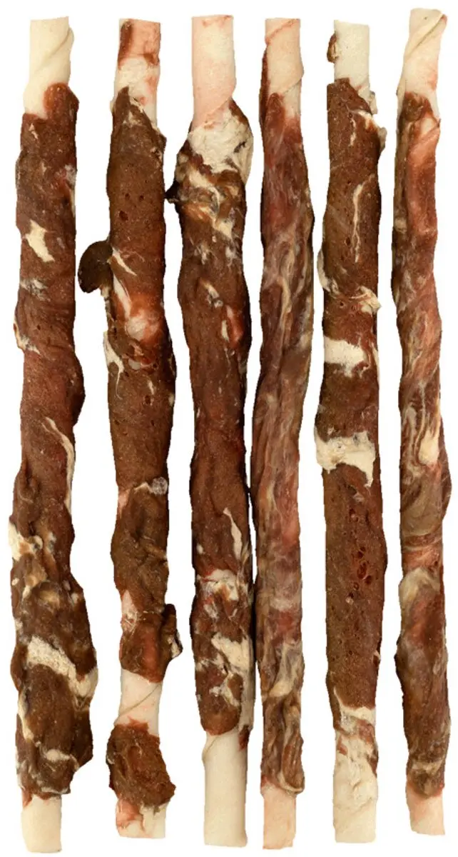 Braaaf Hondensnack Twister Vlees - Vis - 180g - afbeelding 5 van 6