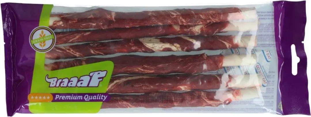 Braaaf Hondensnack Twister Vlees - Vis - 180g - afbeelding 6 van 6