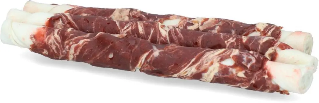 Braaaf Hondensnack Twister Lam & Vis - 180g - afbeelding 4 van 6
