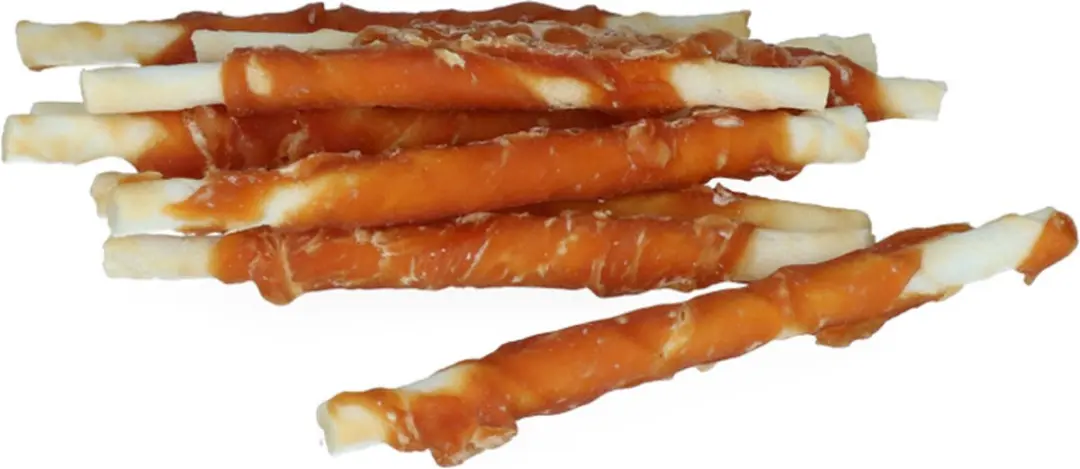Braaaf Hondensnack Rol Sticks Kip 12 cm - 10x 80 gr - afbeelding 5 van 6