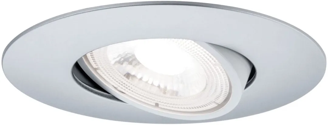 Paulmann LED-inbouwlamp Set 3x 5W 460lm 90mm - 3000K Chroom mat