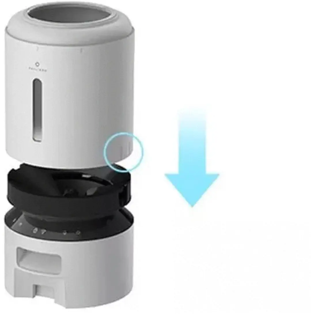 PETLIBRO Granary WiFi Automatische Voerbak - 5L - Zwart - afbeelding 3 van 6