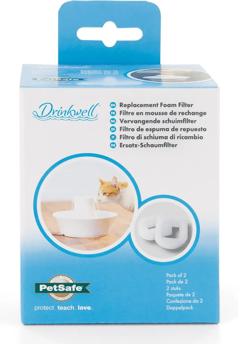 PetSafe Schuimfilter voor Drinkfontein - 2 Stuks - afbeelding 4 van 6