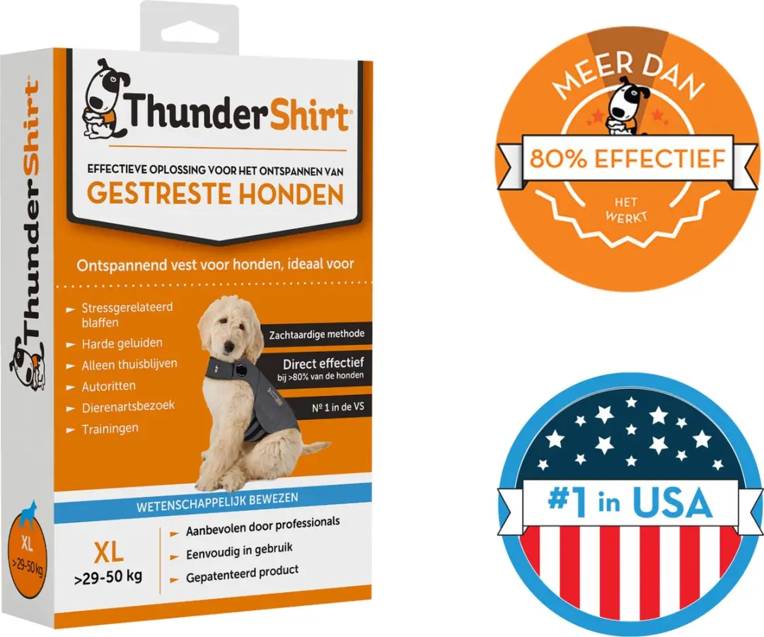 Thundershirt Kalmerend Vest voor Honden