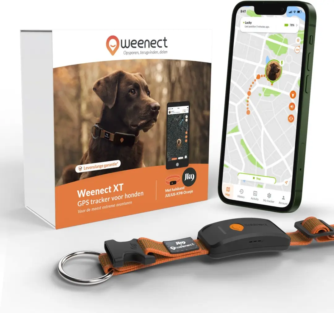 Weenect XT GPS Tracker voor Hond