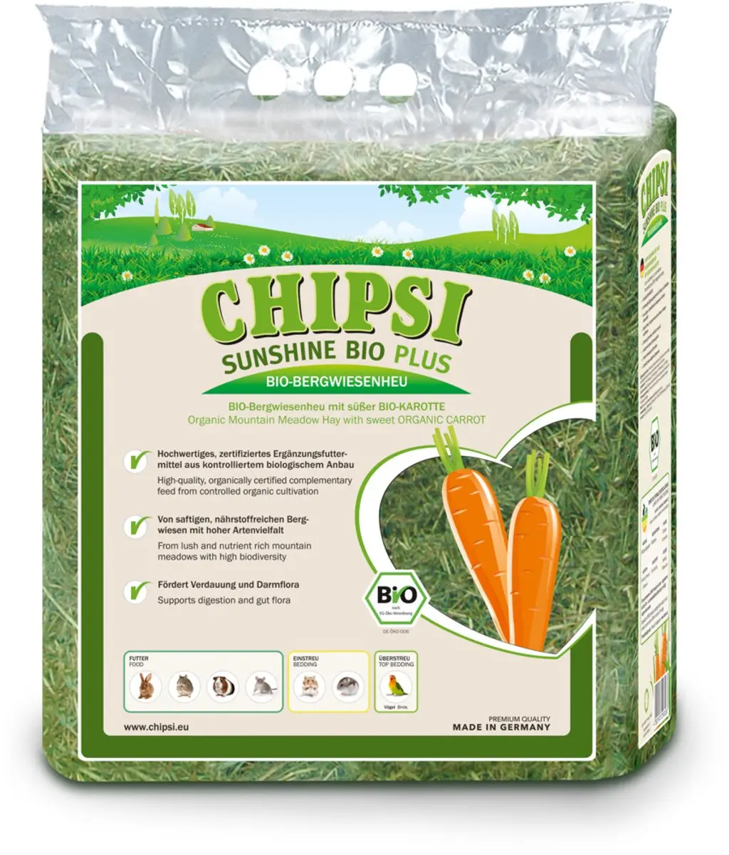 Chipsi Sunshine Bio Plus Weidehooi Wortel 600g