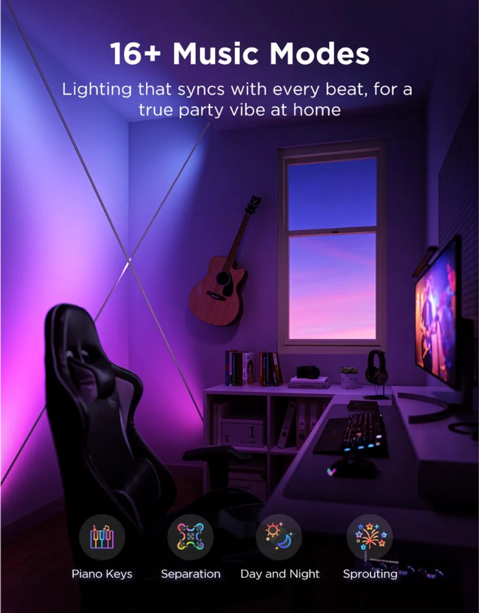 Govee Skyline RGBW LED-strip 4m - Wit