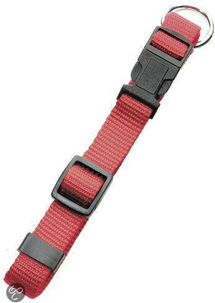 Karlie Halsband Sportief Basic Verstelbaar Rood 10 mmx20-35 cm