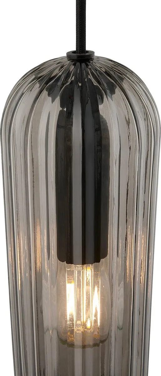 Nordlux Miella Hanglamp E27 - Smokey Glas