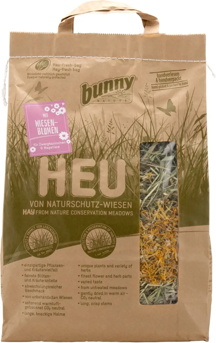 Bunny Nature Hooi Natuurbeschermde Weiden - 1,7 kg - afbeelding 2 van 6
