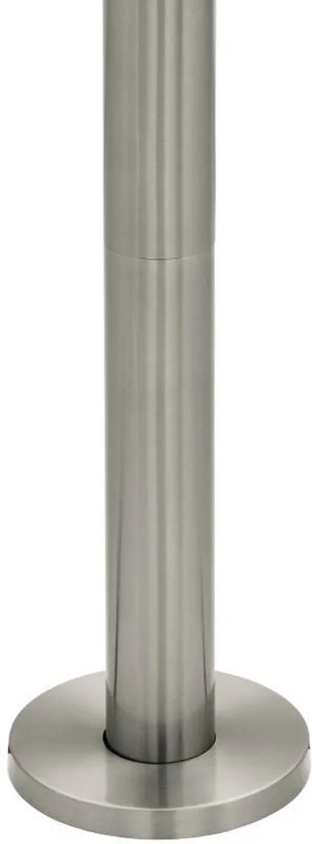 EGLO connect.z Nisia-Z Smart Vloerlamp E27 98cm - Wit/RVS