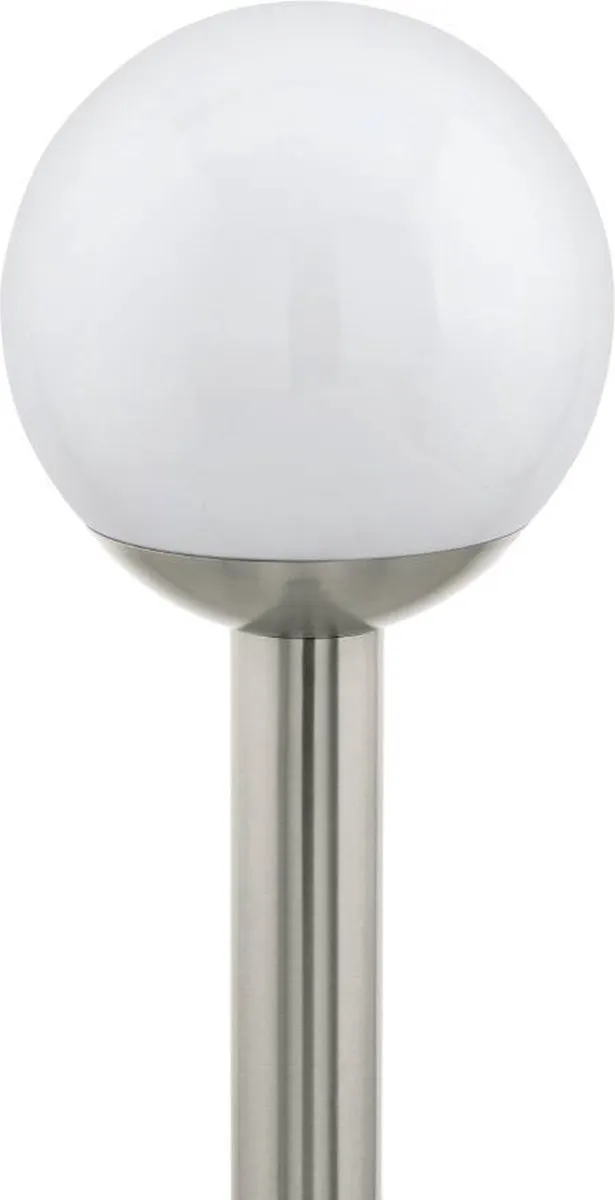 EGLO connect.z Nisia-Z Smart Vloerlamp E27 98cm - Wit/RVS