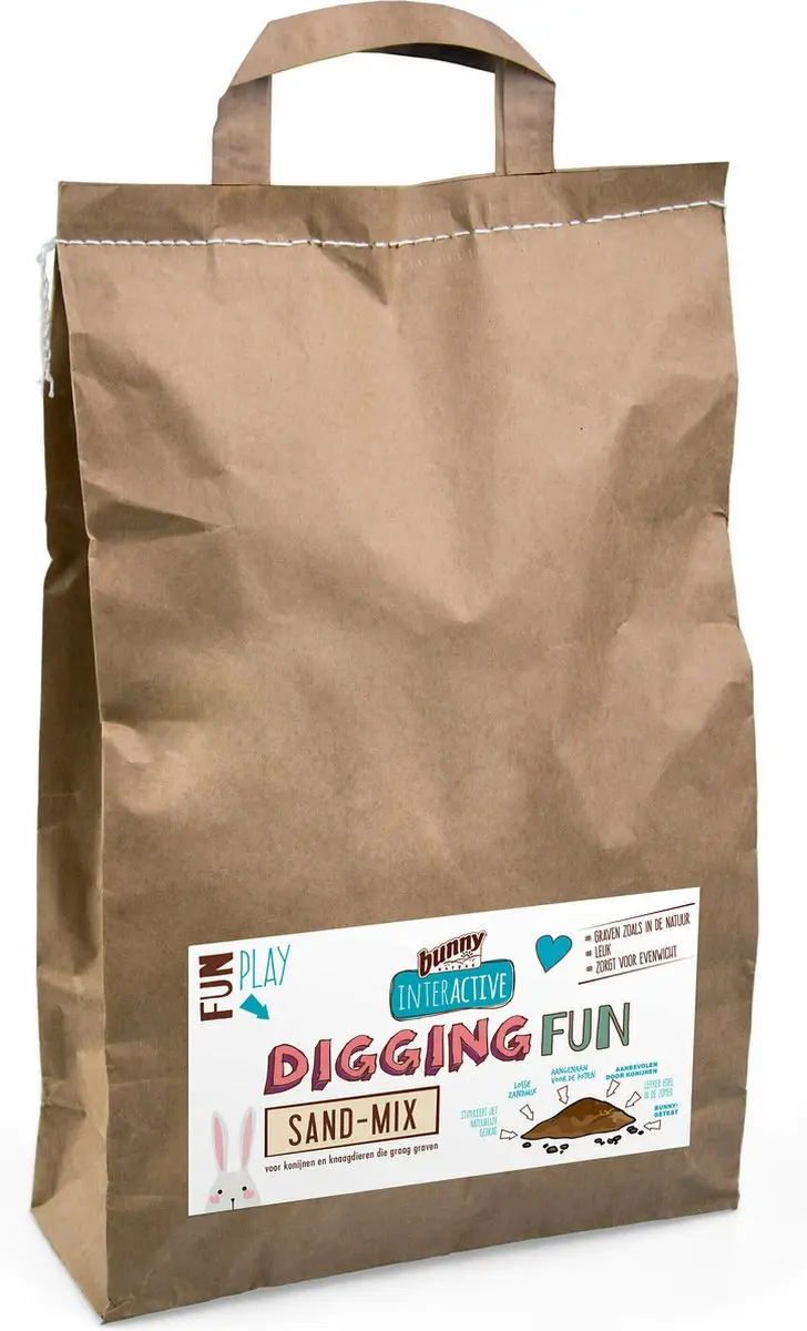 Bunny Nature Diggingfun Zandmix voor Graafbox 9,7 kg - afbeelding 3 van 6