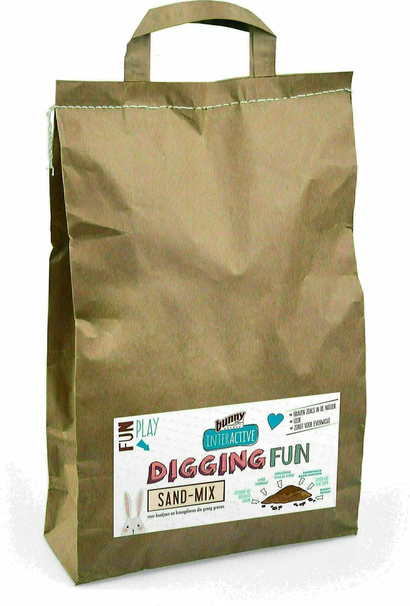 Bunny Nature Diggingfun Zandmix voor Graafbox 9,7 kg - afbeelding 4 van 6