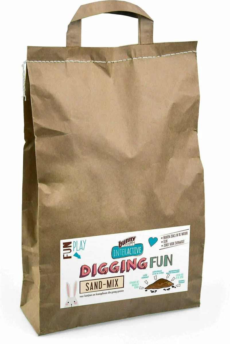 Bunny Nature Diggingfun Zandmix voor Graafbox 9,7 kg - afbeelding 5 van 6