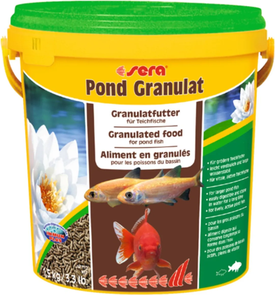 Sera Pond Granulat Nature - 1,8 kg