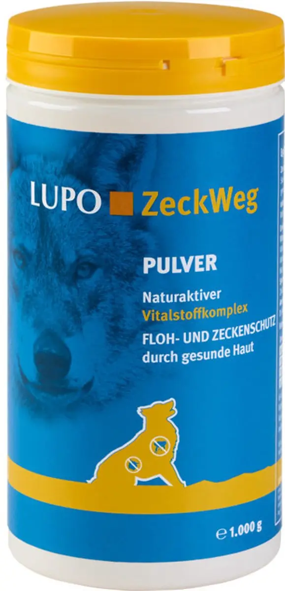 Luposan Zeck + Floh Voedingssupplement Honden - 1000g - afbeelding 2 van 2