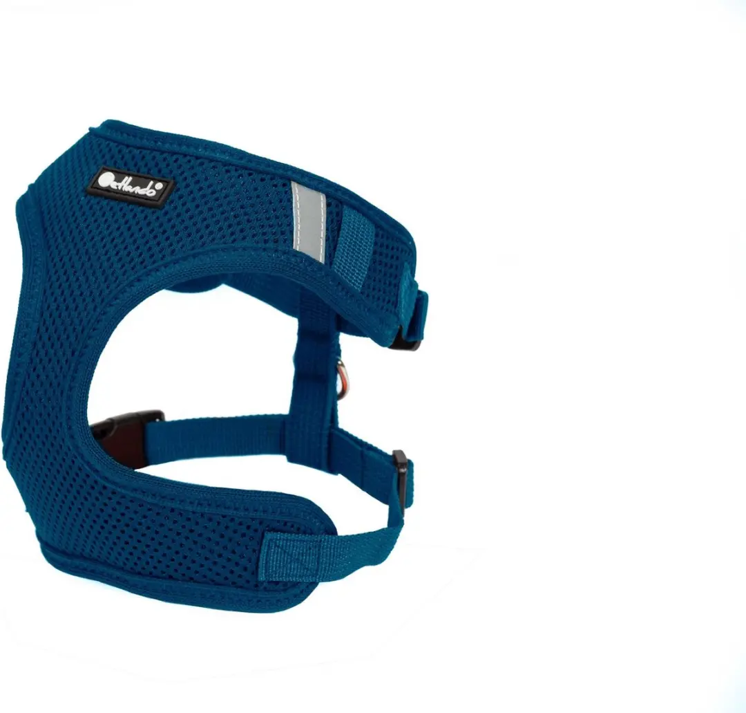 Petlando Hondenharnas Mesh Vest - Petrol - XL - afbeelding 6 van 6