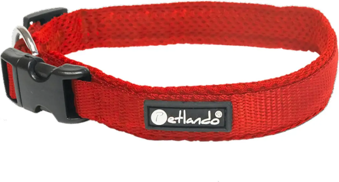 Petlando Hondenhalsband Mesh Rood