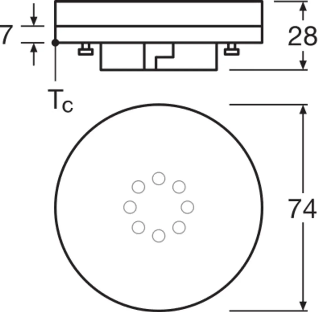 Osram LED Star GX53 4.9W 4000K - Mat - 470lm
