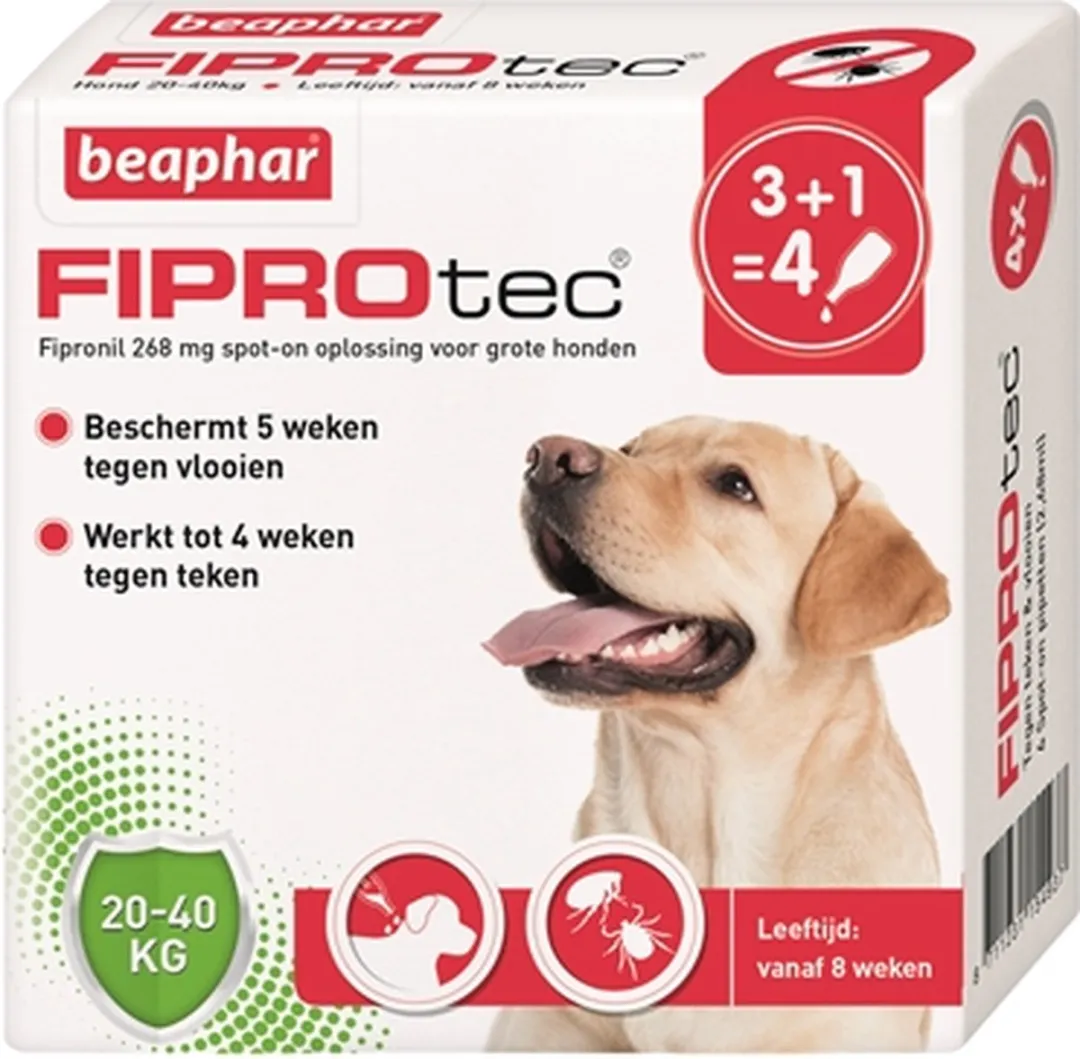 Beaphar Fiprotec Dog 3+1 Pip