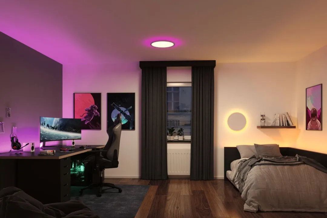 Paulmann Atria Shine LED-paneel 40cm 32W RGB+Wit - 2700lm - Wit