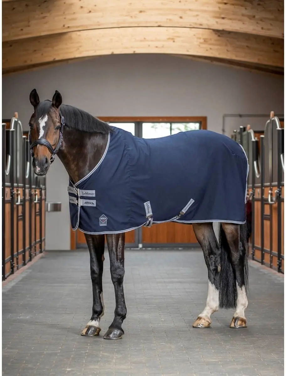 LeMieux Arika Paardendeken 0g - 145 - Donkerblauw - afbeelding 4 van 6