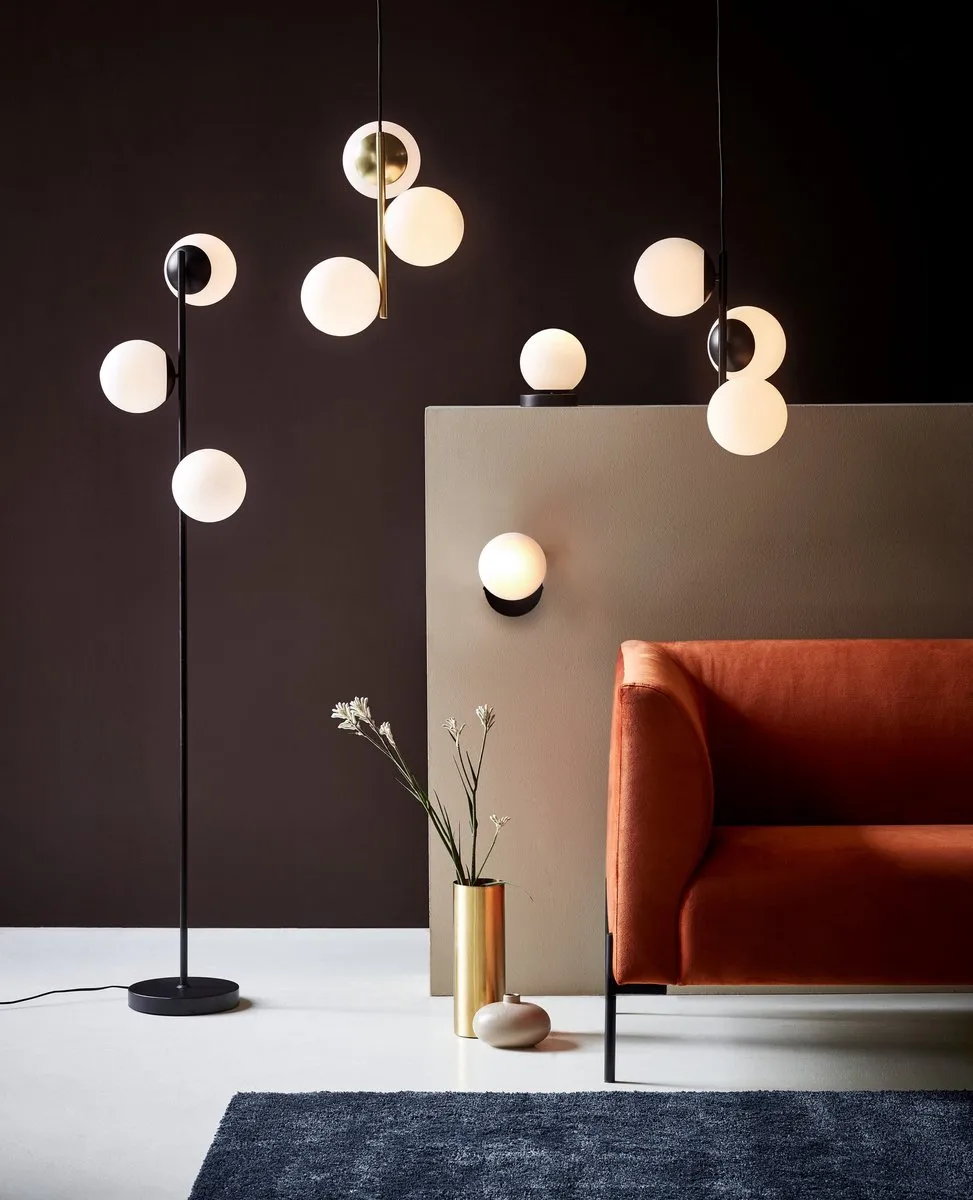 Nordlux Lilly Hanglamp E14 - 3x40W - Ø15cm - Zwart
