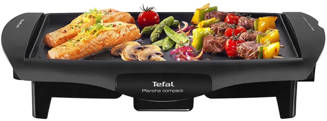Tefal Plancha Compact 900 CB5005 - 1800W - Zwart
